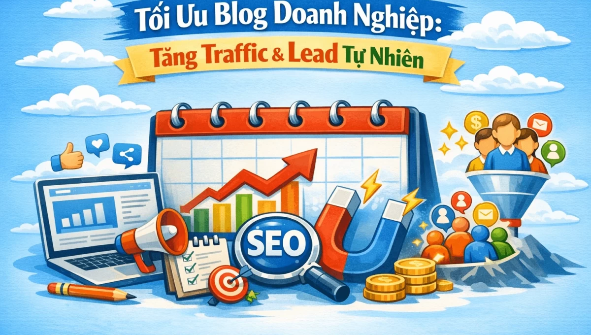 Tối Ưu Blog Doanh Nghiệp: Tăng Traffic & Lead Tự Nhiên