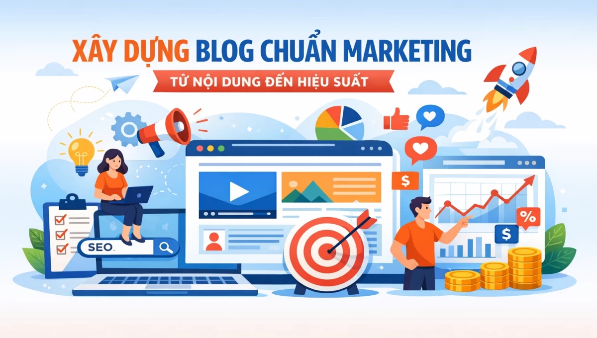 Xây Dựng Blog Chuẩn Marketing: Từ Nội Dung Đến Hiệu Suất