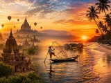 Hành Trình Myanmar Cá Nhân Hóa: Bagan – Inle – Ngapali Linh Hoạt Theo Nhu Cầu