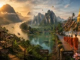 Du Lịch Laos Nature 5N4Đ: Nong Khiaw – Vang Vieng – Luang Prabang Khám Phá Thiên Nhiên