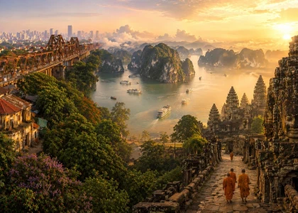Tour Du Lịch Việt Nam – Campuchia 5N4Đ: Hà Nội – Hạ Long – Siem Reap Hành Trình Kết Nối