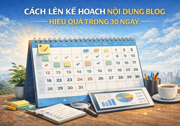Cách Lên Kế Hoạch Nội Dung Blog Hiệu Quả Trong 30 Ngày