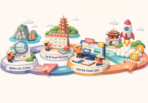 Quy Trình Quản Lý Blog Chuẩn SEO Cho Doanh Nghiệp Du Lịch