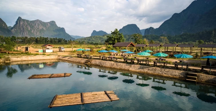 Du Lịch Laos Nature 5N4Đ: Nong Khiaw – Vang Vieng – Luang Prabang Khám Phá Thiên Nhiên