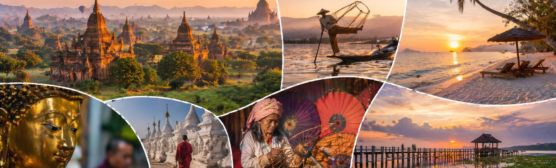 Hành Trình Myanmar Cá Nhân Hóa: Bagan – Inle – Ngapali Linh Hoạt Theo Nhu Cầu