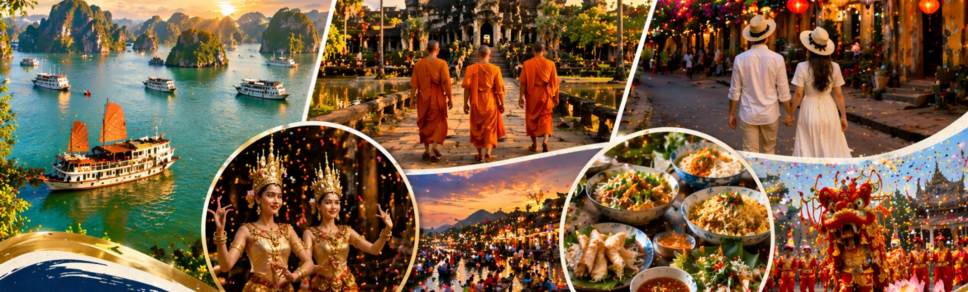 Tour Du Lịch Việt Nam – Campuchia 5N4Đ: Hà Nội – Hạ Long – Siem Reap Hành Trình Kết Nối